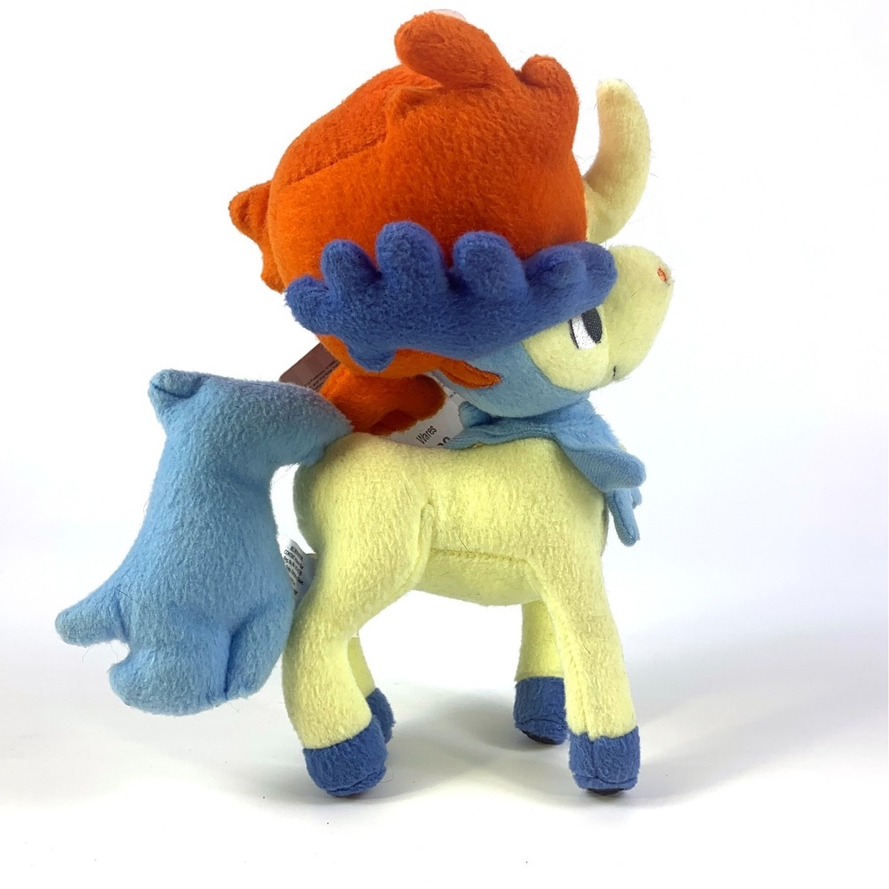 Tomy‎ Pokemon Keldeo Stuffed Plush Nintendo Game Freak 2013 Standing Hang Tag